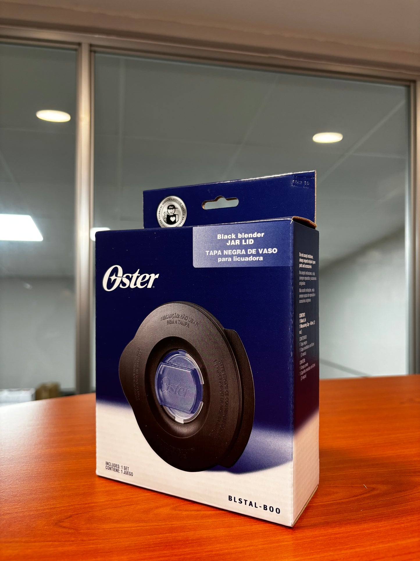 Tapa Negra de Vaso Redondo para Licuadora Oster