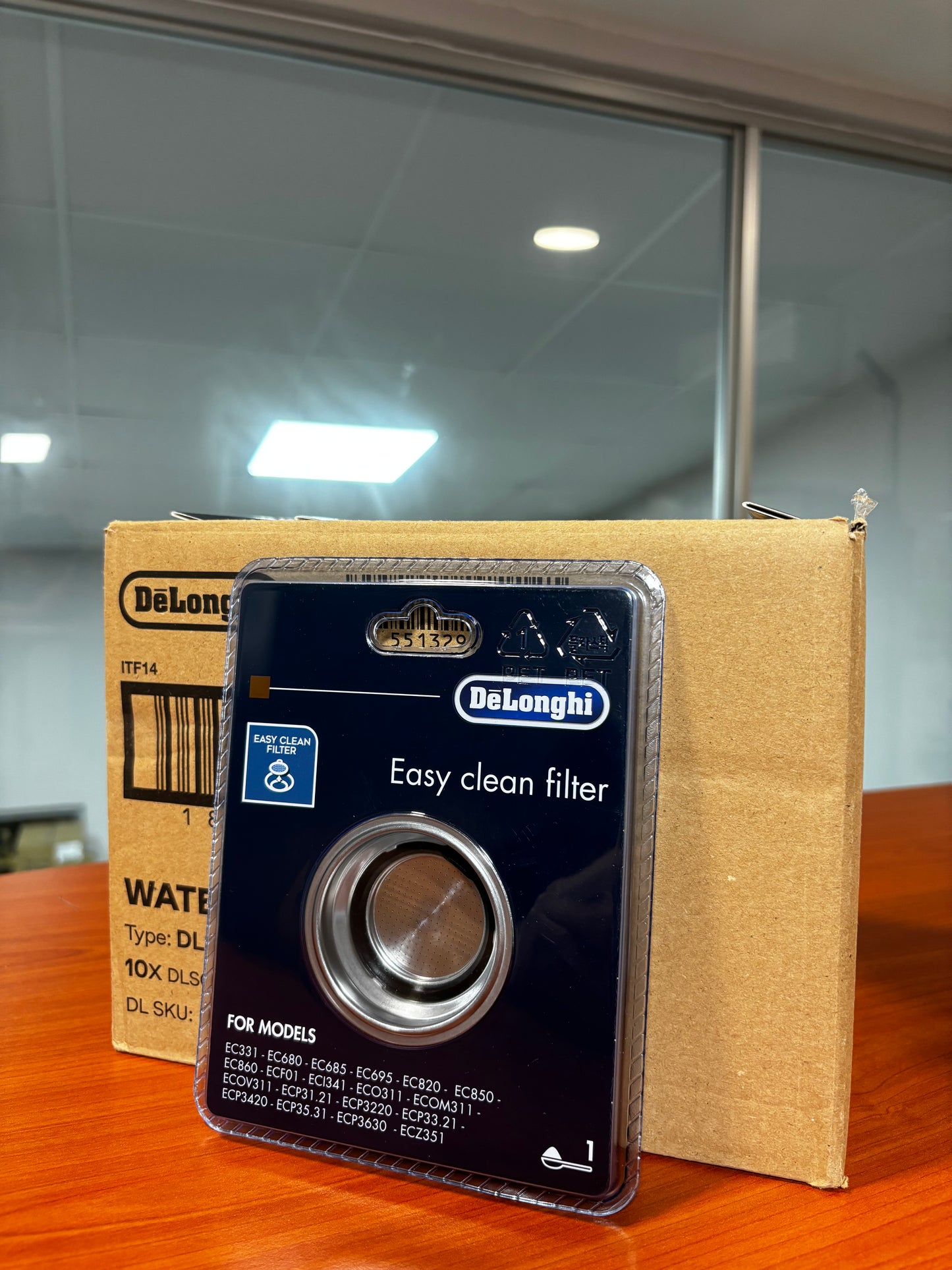 Filtro de Limpieza Fácil para Cafetera DeLonghi