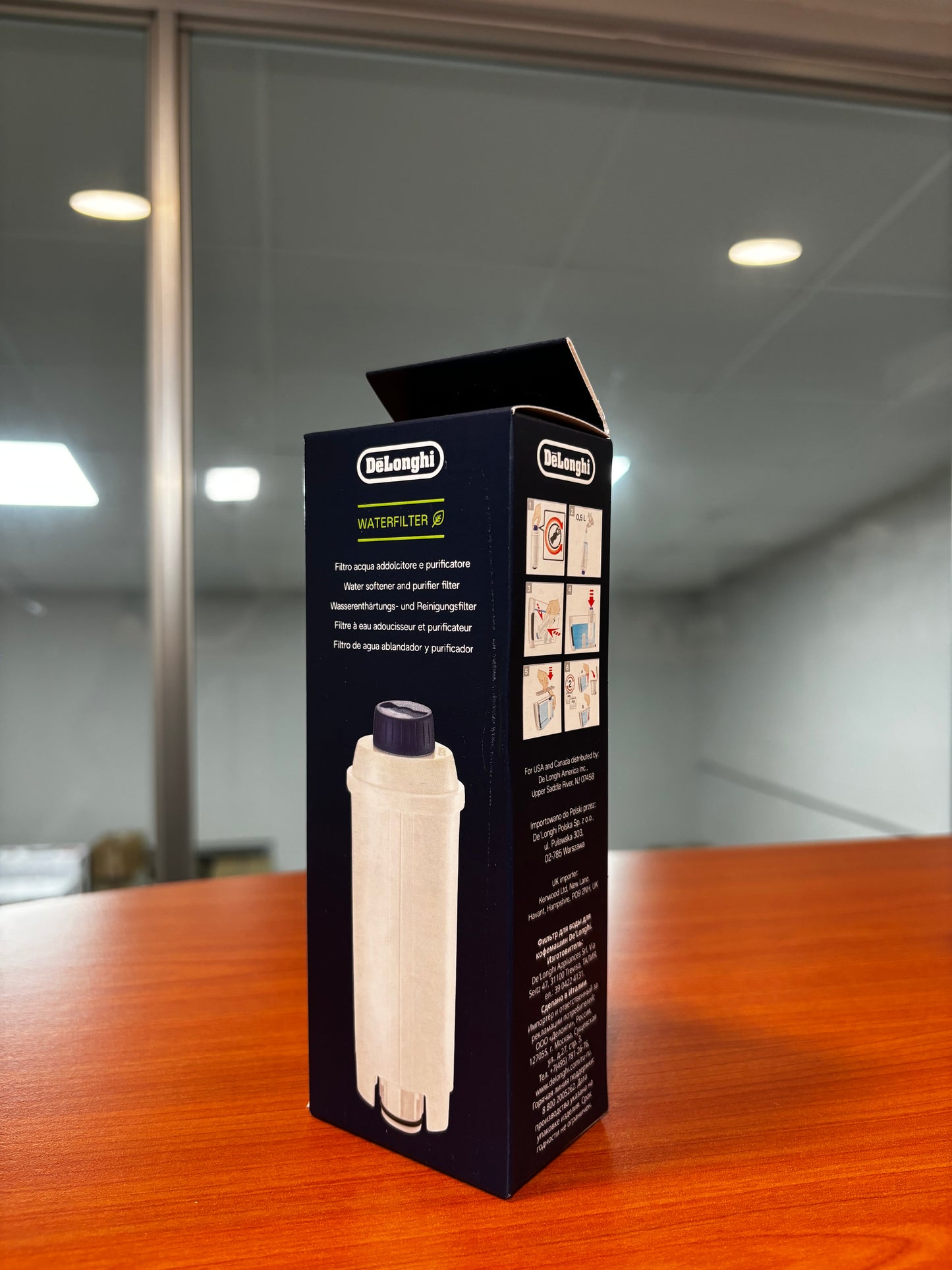 Filtro de Agua Ablandador y Purificador DeLonghi