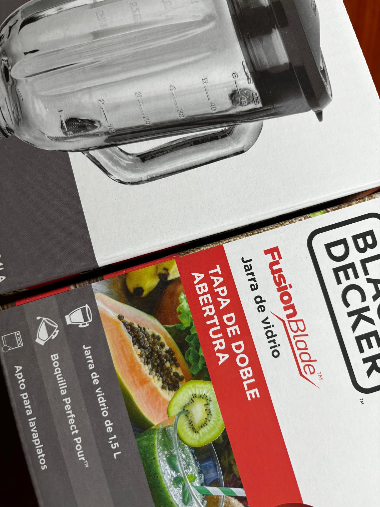 Jarra de Vidrio Fusion Blade