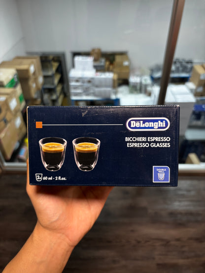 Vasos Expresso de Doble Pared DeLonghi - 60 ml