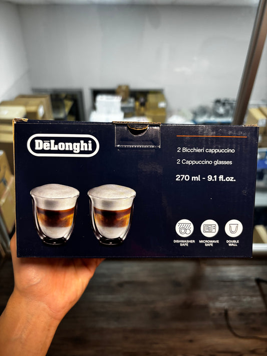 Vasos Capuccino de Doble Pared DeLonghi - 270 ml