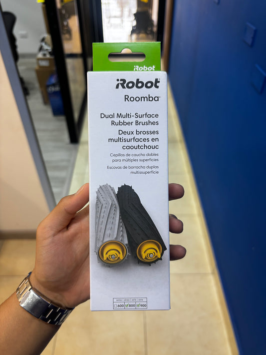 Cepillos de Goma Multi-Superficie Duales para Roomba® Series 800 y 900